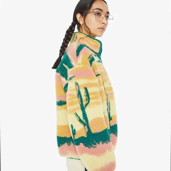 MOTHER Multicolor Sherpa Jacket - Picture 5 of 15